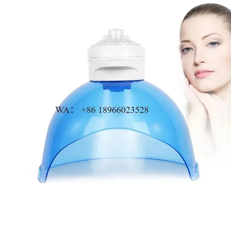WMWMNU Hot Sale LED Light Oxygen Jet Peel Whitening Face Steamer Water Hydrogen Face Mask