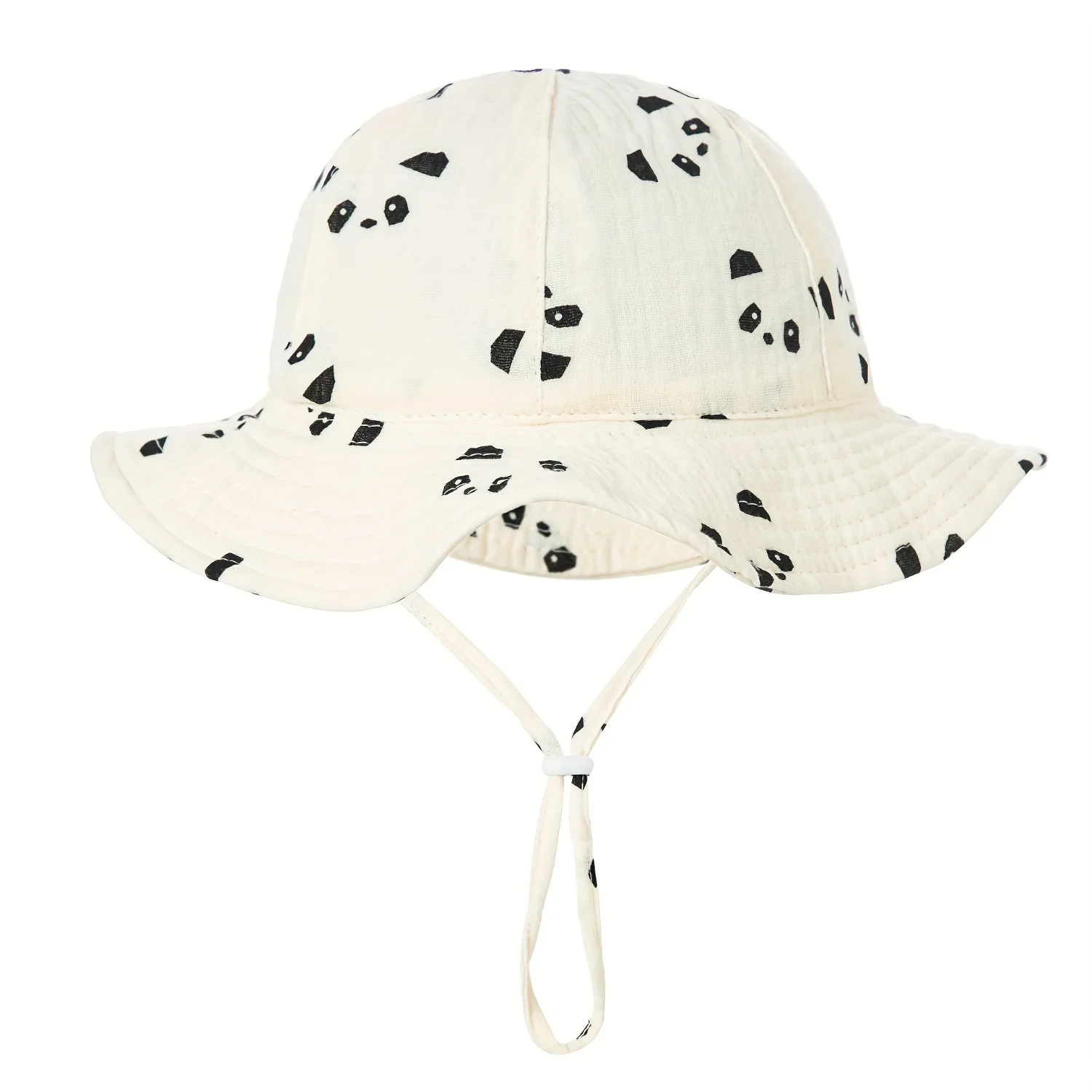 Unisex Cotton Baby Bucket Hat - UV Protection, Breathable, Adorable Animal Print - Outdoor Sun  for Beach & Fishing, 3-12 Months