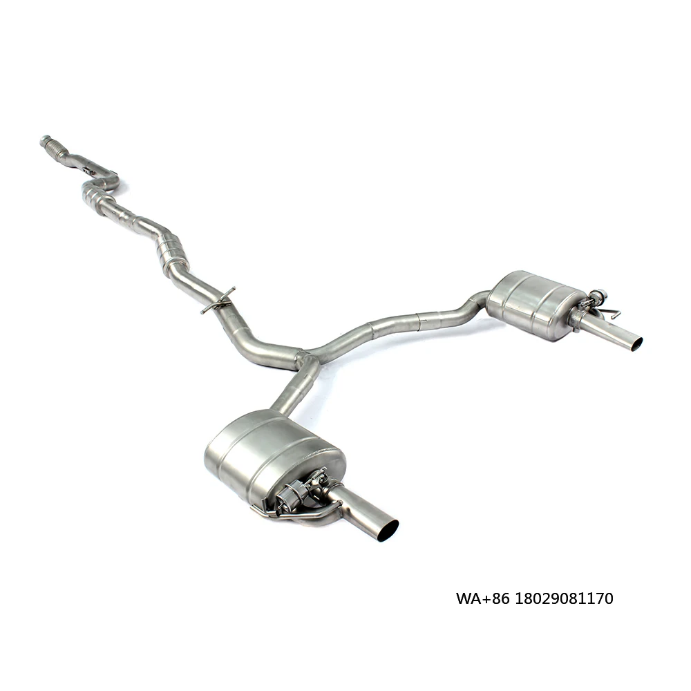 

Exhaust Pipe Suitable for E300 W213 2.0T Exhaust Pipe System Stainless Steel with Valve Catback Exhaust