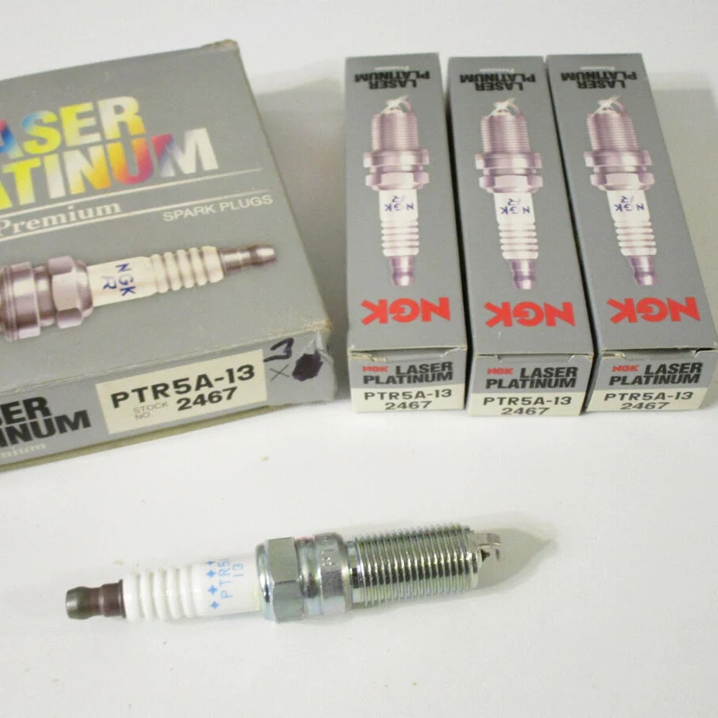 

4/6Pcs PTR5A-13 Spark Plug NGK 2467 for Buick ROYAUM Cadillac CTS SRX STS Chevrolet OMEGA TRAILBLAZER Ford ESCORT FOCUS 1 FIESTA