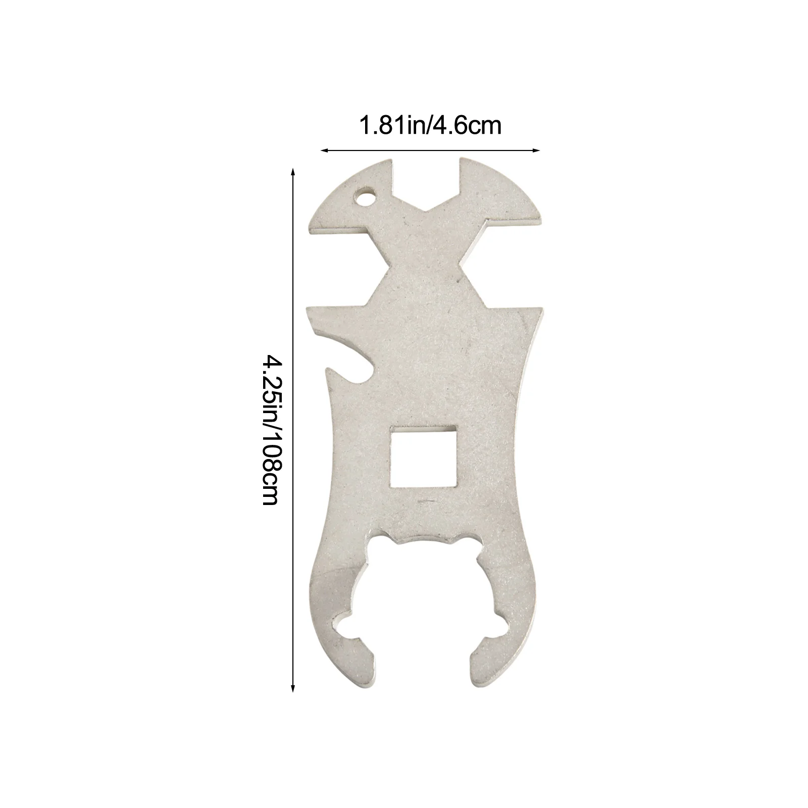 1PCS Multifunctional Gas Bottle Wrench Gas Conditioning Tool Regulators Portable Stainless Steel Gas Cylinder Wrench Tool Parts