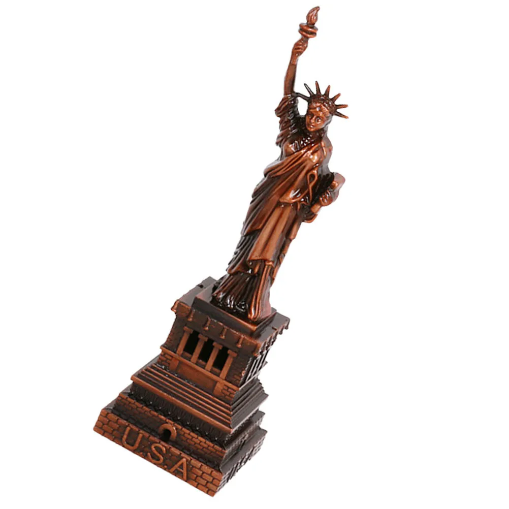 

Home Decor Liberty Souvenirs Memorial Ornaments Miniature Statue of Figurine Metal