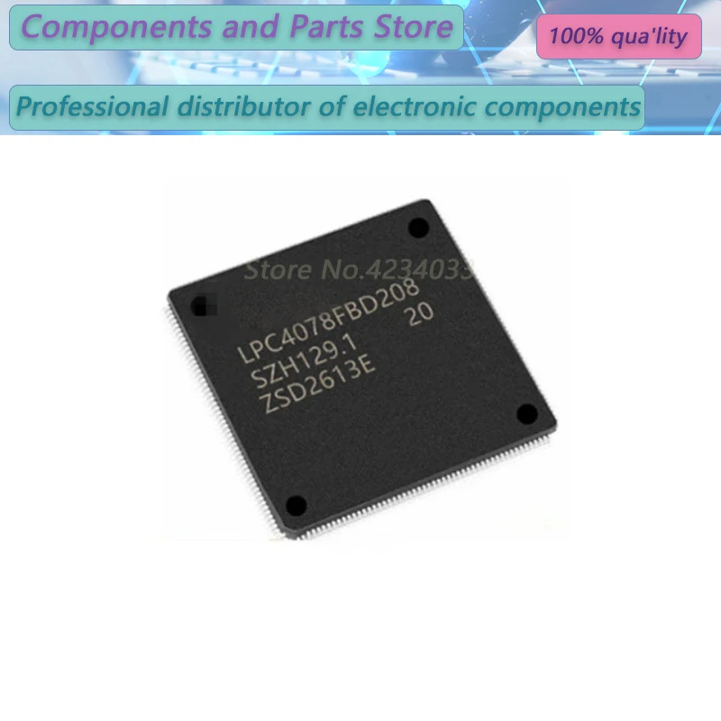 1PCS LPC4078FBD208 LPC4078FBD20 LPC4078FBD2 QFP208  New Original Stock