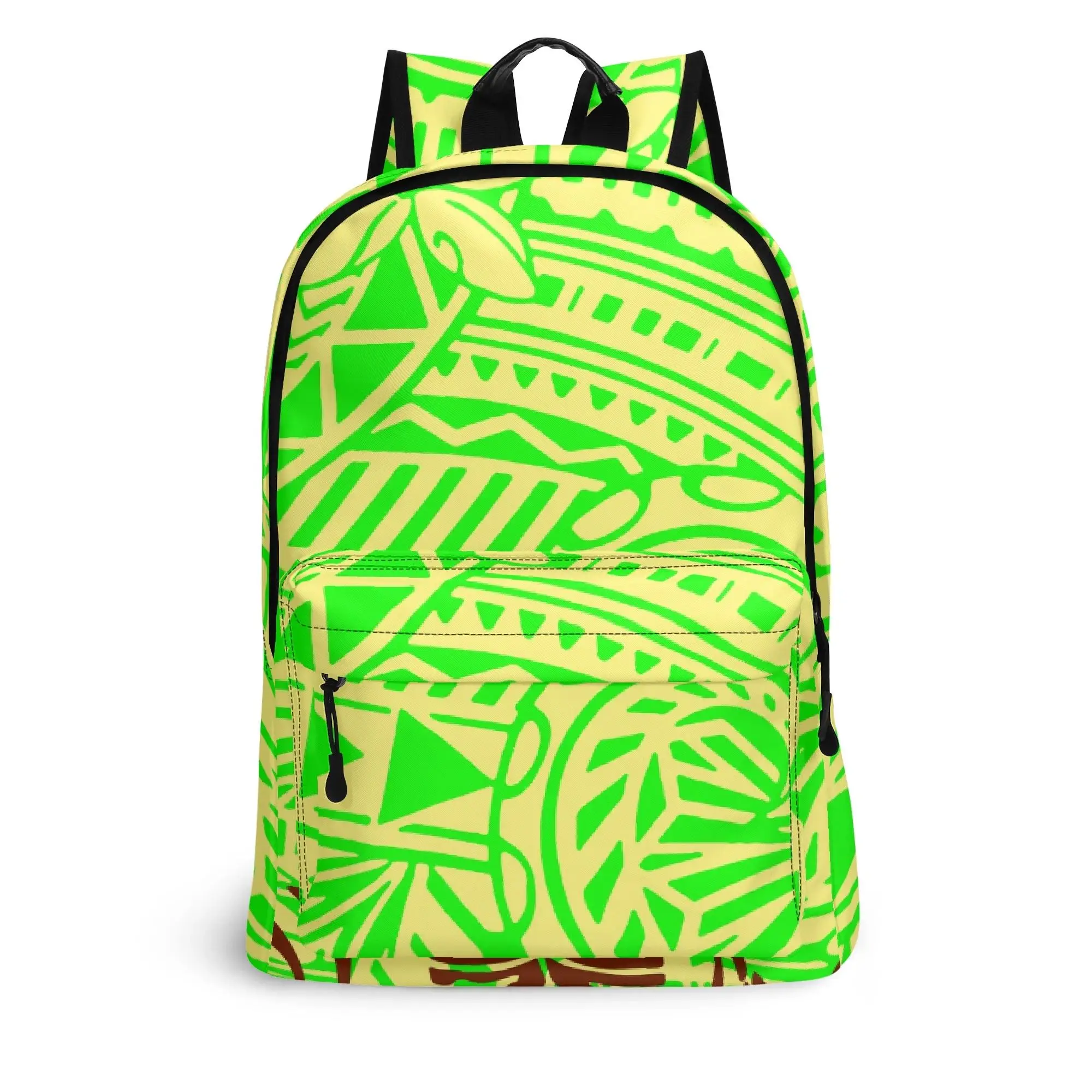 

Large-Capacity School Bag 17-Inch Newly Designed Business Custom Polynesian Pattern Commuting Samoa Camping Hiking Backpack