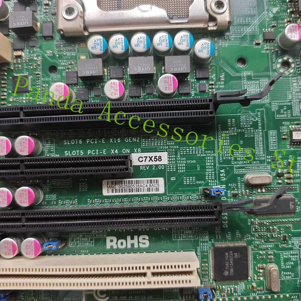 C7X58 Single Channel Workstation Motherboard
