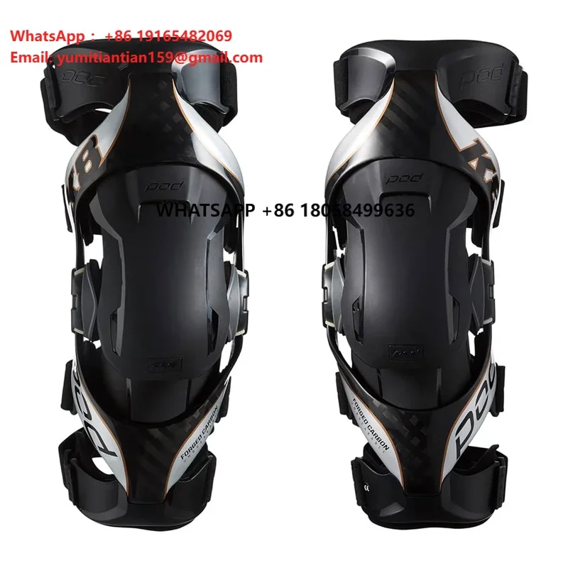 Motorcycle Protector Pod Knee K8 2.0 FORGED CARBON Mx Braces Ski Protective