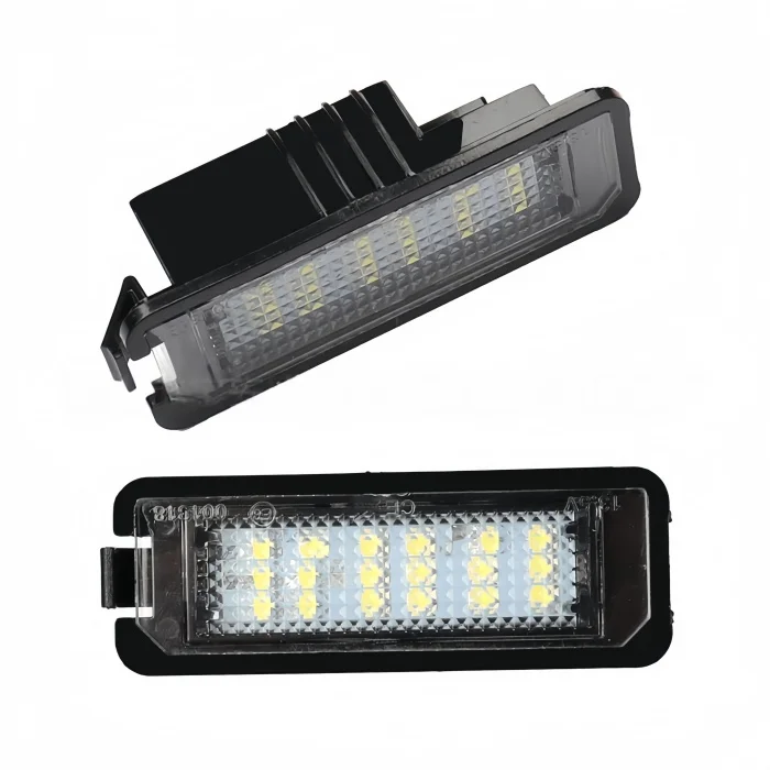 Car Led Light Accessories Dedicated License Plate Lights For Volkswagen Golf 4 Golf 5 Golf 6 Passat b8 Skoda Polo Beetle view 3