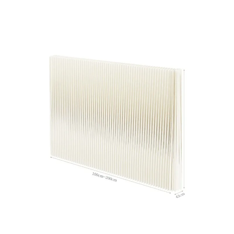 

Multifunctional screen, partition commercial paper wall foldable, entrance bedroom partition wall