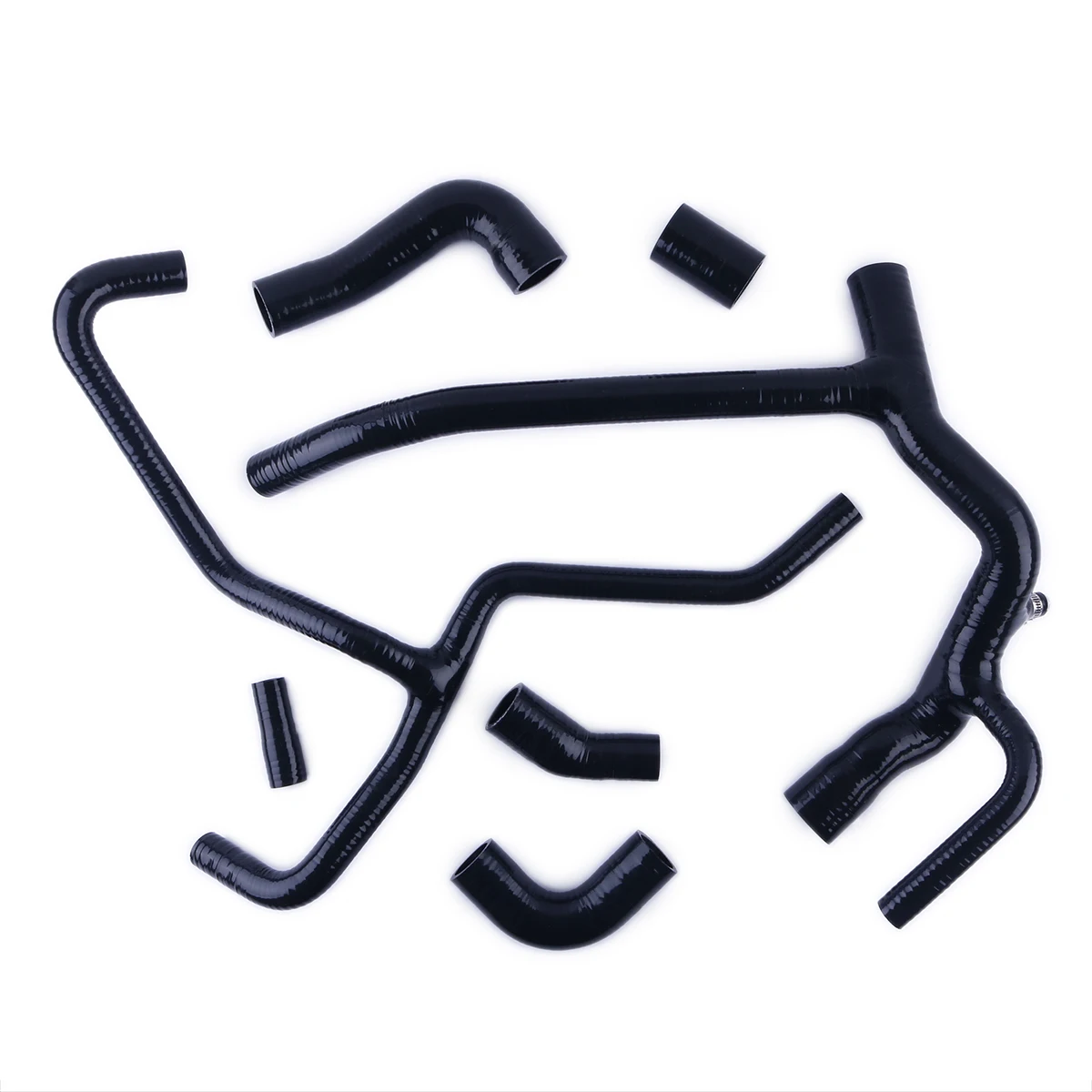 Fit For 1999-2004 2000 Land Rover Discovery 2 TD5 L318 Diesel Off Road Vehicle Silicone Radiator Coolant Hose Cooling Pipe Tube