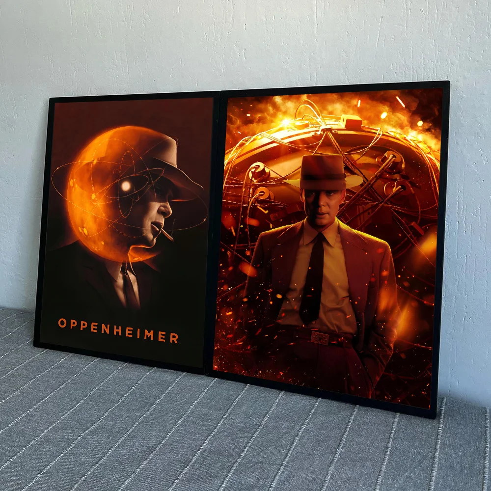 1pc Oppenheimer Movie Poster HD Posters Home Room Bar Cafe Decor Art Wall Painting Picture