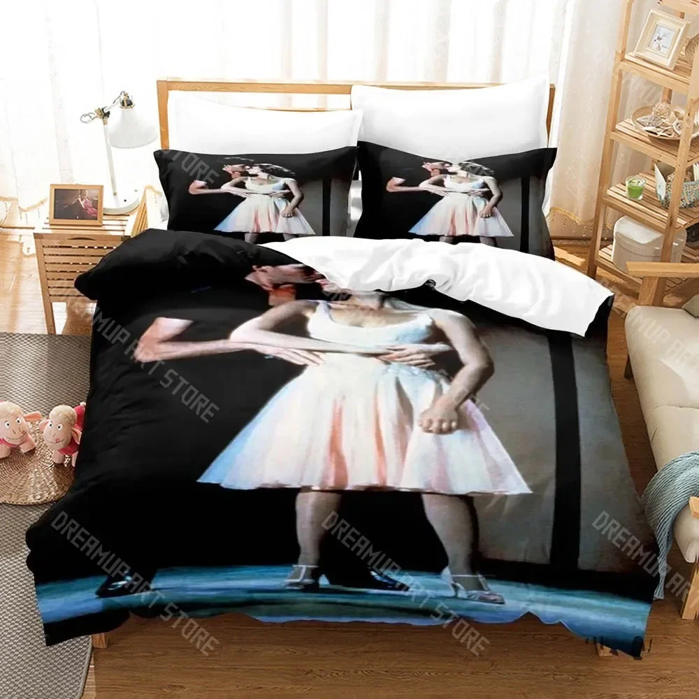 

Комплект постельного белья для грязных танцев с 3D принтом для мальчиков и девочек, королевский размер, пододеяльник, наволочка, кровать для мальчиков, взрослых, домашний текстиль, текстиль