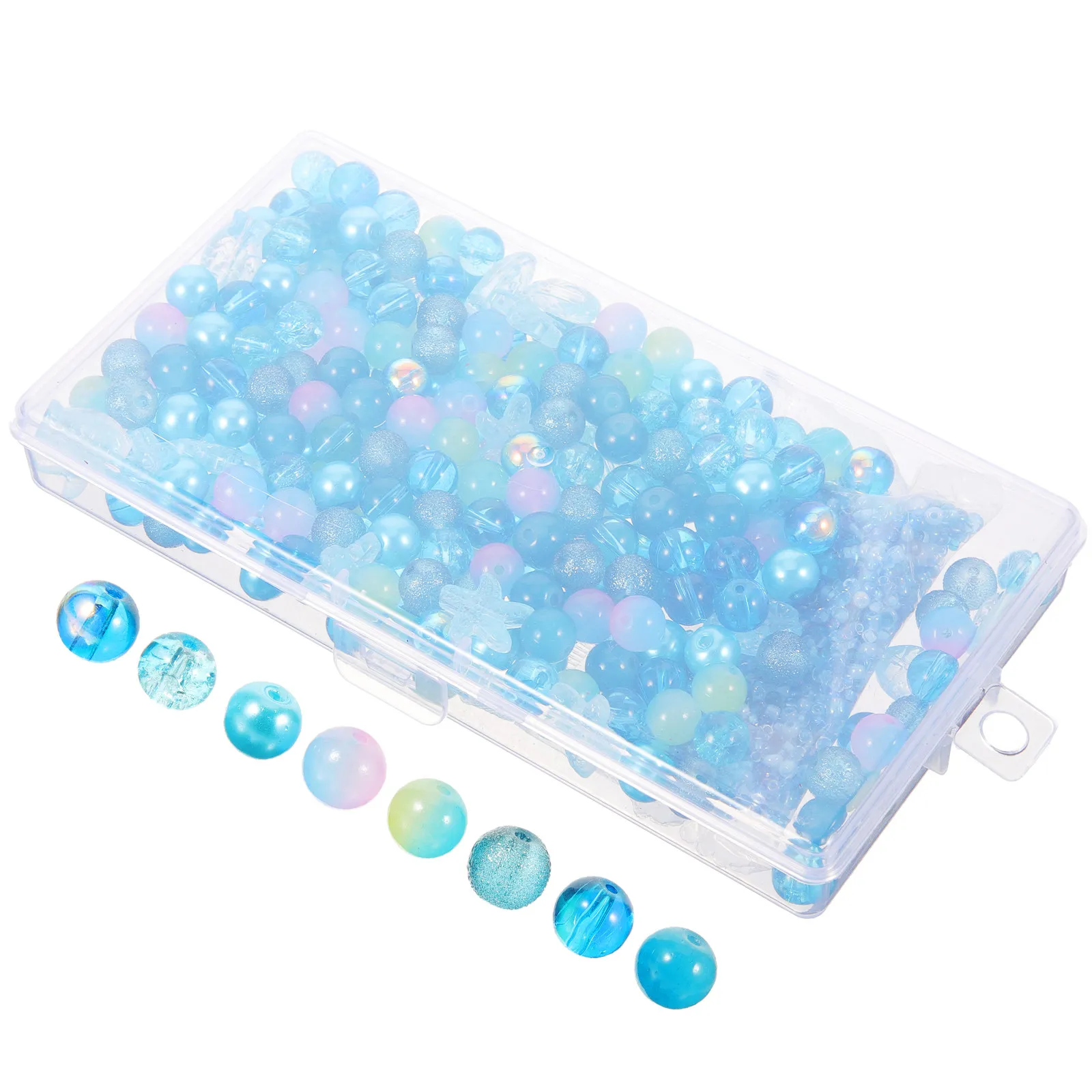 

Ocean Themed Loose Beads DIY Jewelry Decorative Spacer Beads for Bracelets Handmade Crafts Beach Themed Multi Use Jewelry Making