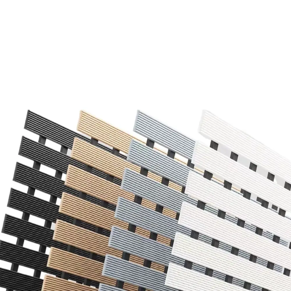 

Collapsible PVC Anti-Slip Mat Hydrophobic Rectangle Floor Mat Hollow Waterproof Easy Drying Mat Toilet