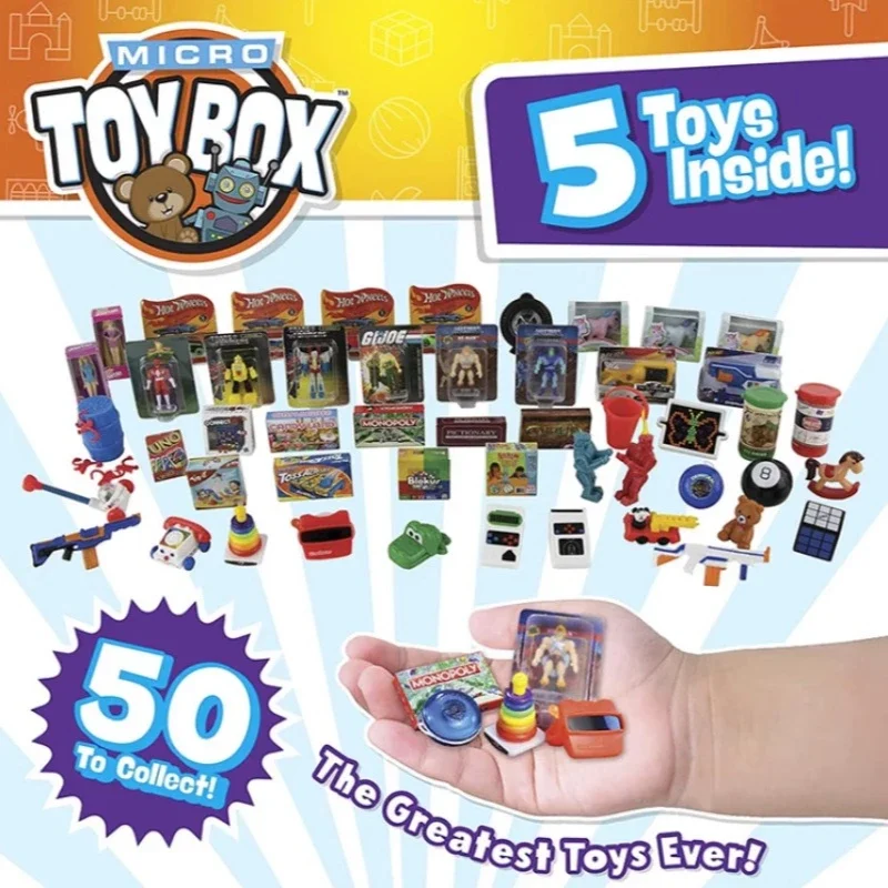 MICROTOYBOX World Smallest Ultra Mini Classic Toy Miniature Supermarkets Alloy Part Act Works Collecting Toy No Box