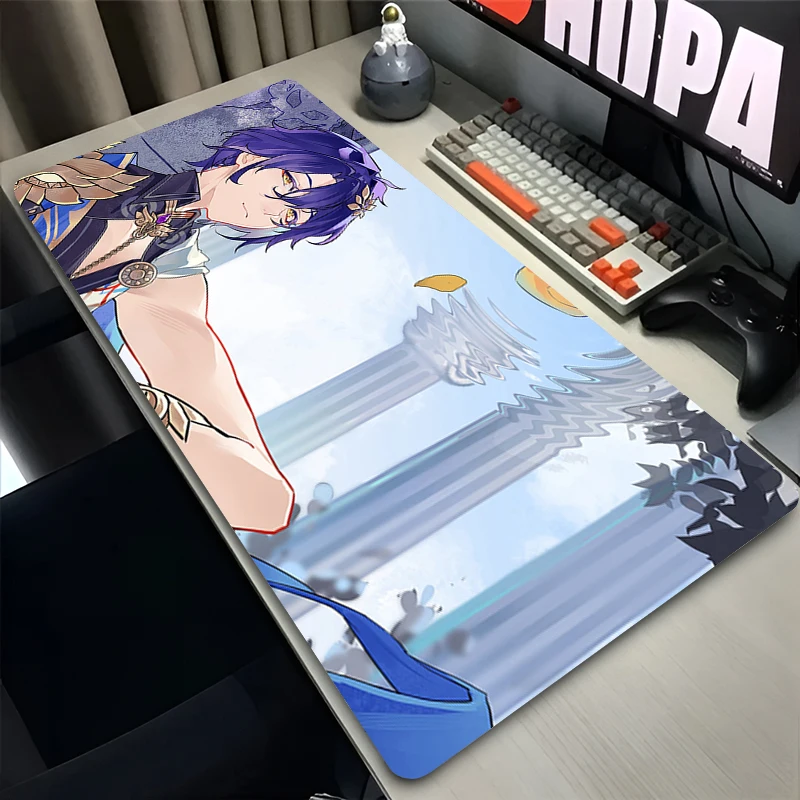 لوحة ماوس كبيرة من قفل الحافة ، ملحقات الألعاب ، لوحة لوحة مفاتيح الكمبيوتر ، حصيرة الماوس ، قضيب نجوم هونكاي ، نسبة dr ، لوحة ماوس مكتبية للهدايا ، XL #4