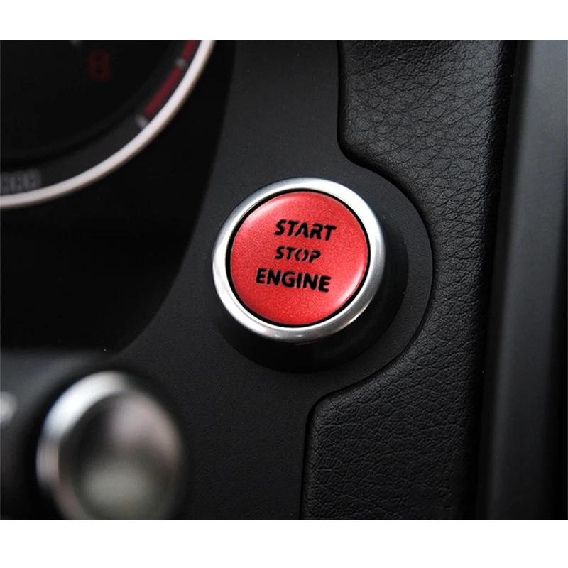 Car Engine Start Stop Push Button Switch Sticker Cover for Land Rover Discovery 4 LR4 / Freelander 2/Range Rover Sport 2010-2013