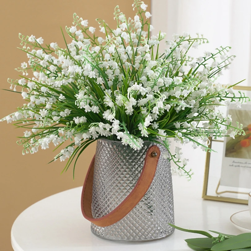 

32Cm Artificial Plastic Flowers Home Vase Table Outdoor Garden Wedding Bridal Bouquet Festival Party Diy Gift Box Decor Hotsale