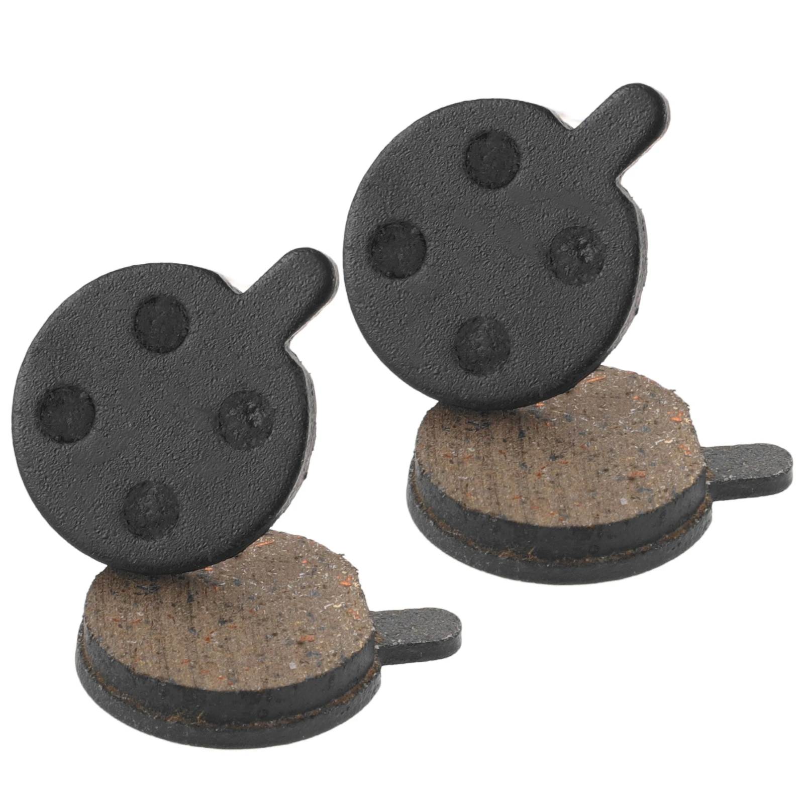 

2 Pairs Brake Pads Semi Metal Resin Fit M355 46 Disc Bike Scooter Bicycle Electric Replacement For Mountain