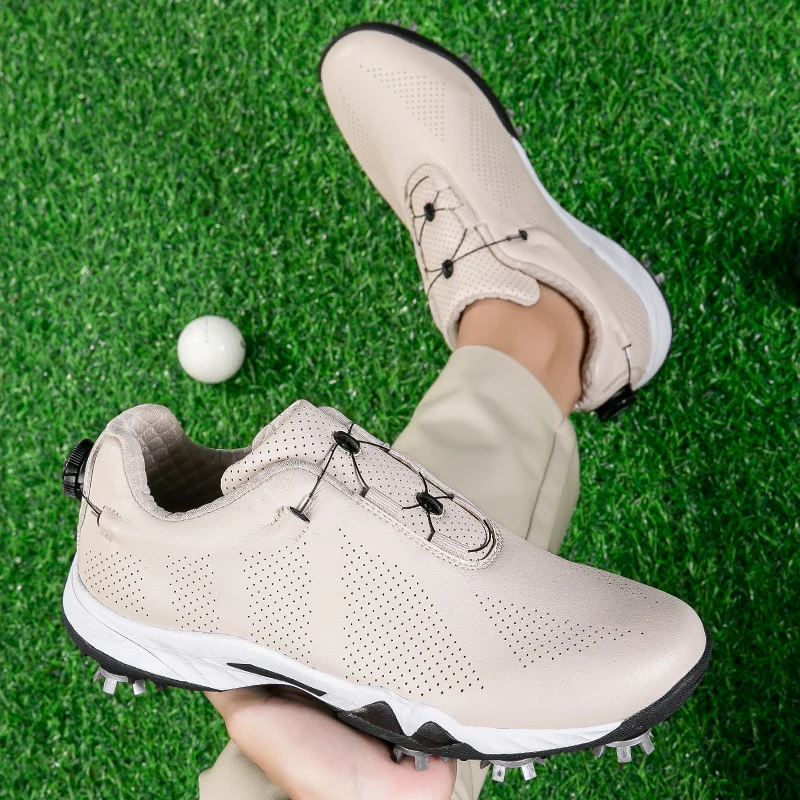 Kwaliteit Mannelijke Golfschoenen Demping Golf Sneaker Comfortabele Professionele Wandelschoenen voor GoIfers Mannelijke Golfsportschoenen