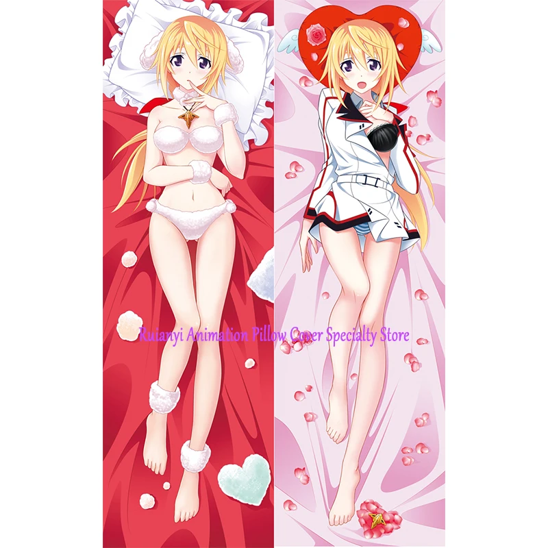 Dakimakura-Capa de Travesseiro Anime Dupla Face para Adultos, Menina Bonita, Impressão Corporal, Fronha em Tamanho Real