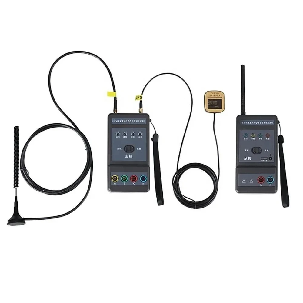 ETCR1100 Low Voltage Area Three Phase Line Identify Meter Transformer Tester Rechargeable Lithium Battery 8Km Satellite