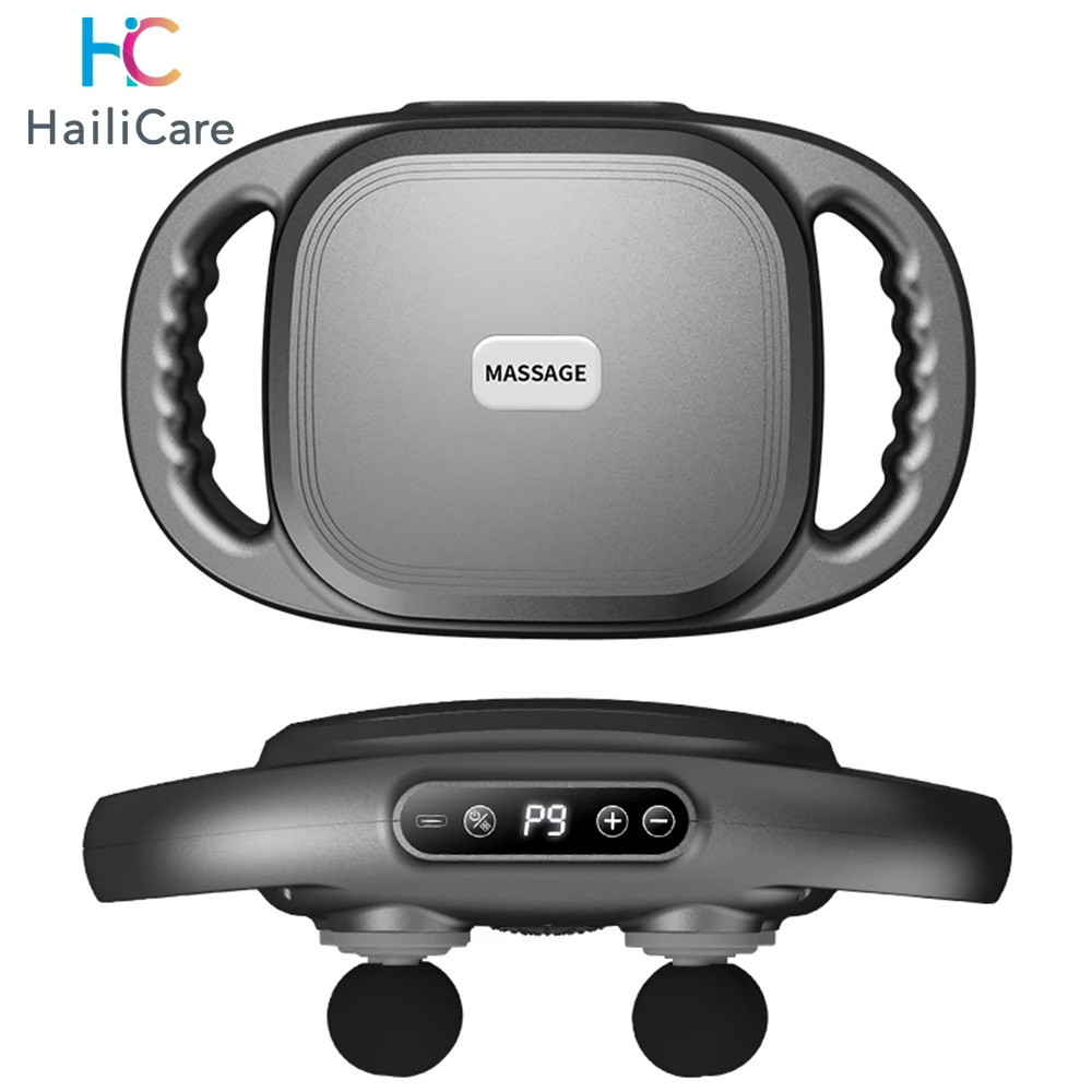 

Пистолет для фасции, пистолет для массажа мышц, высокочастотный массажер для спины и талии, шестиголовочный массажный пистолет для тела и плеч, профессиональный массажный пистолет для фасции