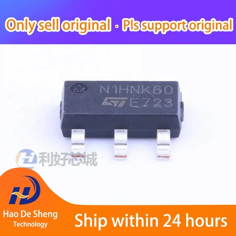 

10PCS/LOT STN1HNK60 SOT223 New Original In Stock