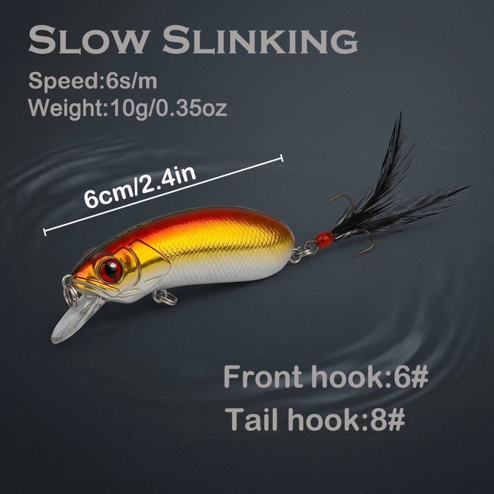 طعم صيد GOBAIT من نوع كرانكبيت - مراجعة Fishing Hook Treble وسعره