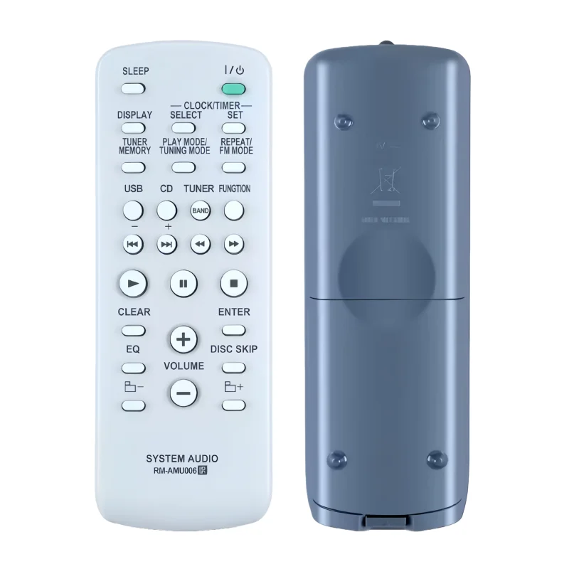 Audio Remote Control RM-AMU006 Spare Parts Compatible with FST-ZUX9 LBT-ZUX9 MHC-EX9 MHC-EX8 MHC-EC69 MHC-GT222 Models