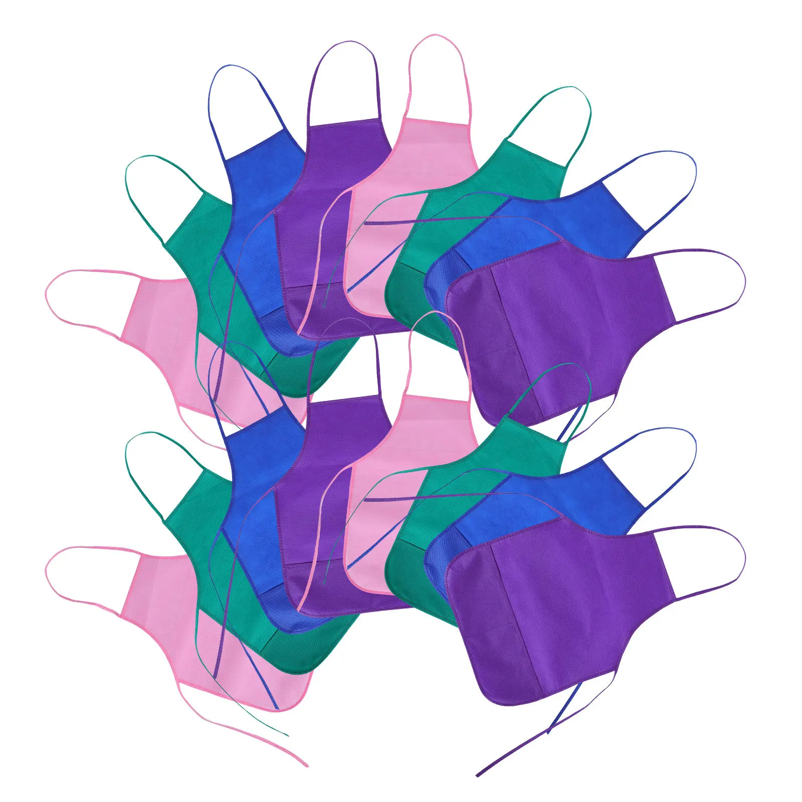 20-pezzi-grembiule-da-pittura-impermeabile-per-bambini-in-tessuto-non-tessuto-leggero-design-a-bavaglino-a-copertura-totale-facile-da-indossare