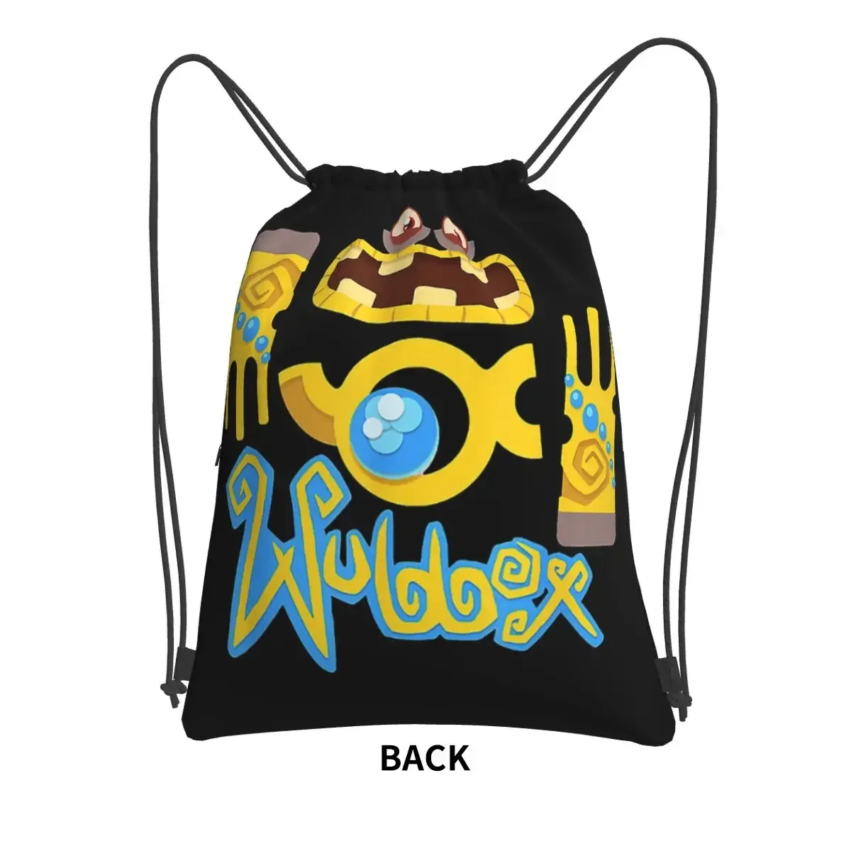 Wubbox My Singing Monsters Portable Backpacks Drawstring Bag Drawstring Bundle Pocket Storage Bags For Travel Sport Man Woman