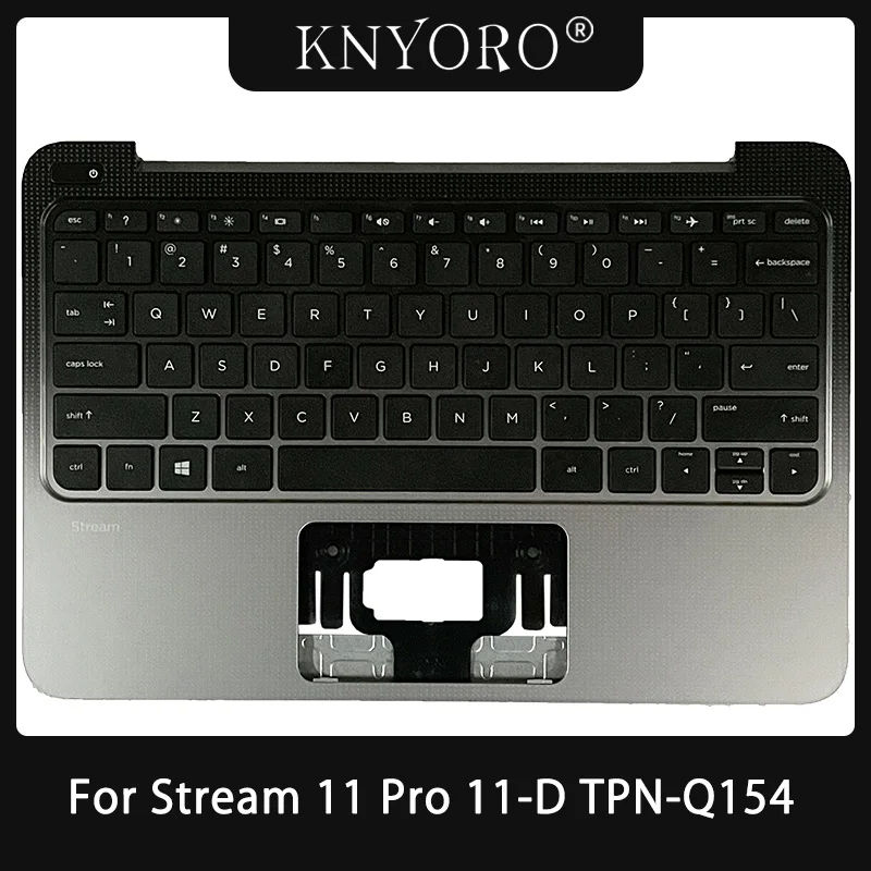 

Brand NEW Laptop Casing Top Cover For HP Stream 11 Pro 11-D TPN-Q154 Upper Housing Cover Palmrest US Keyboard English 800058-001