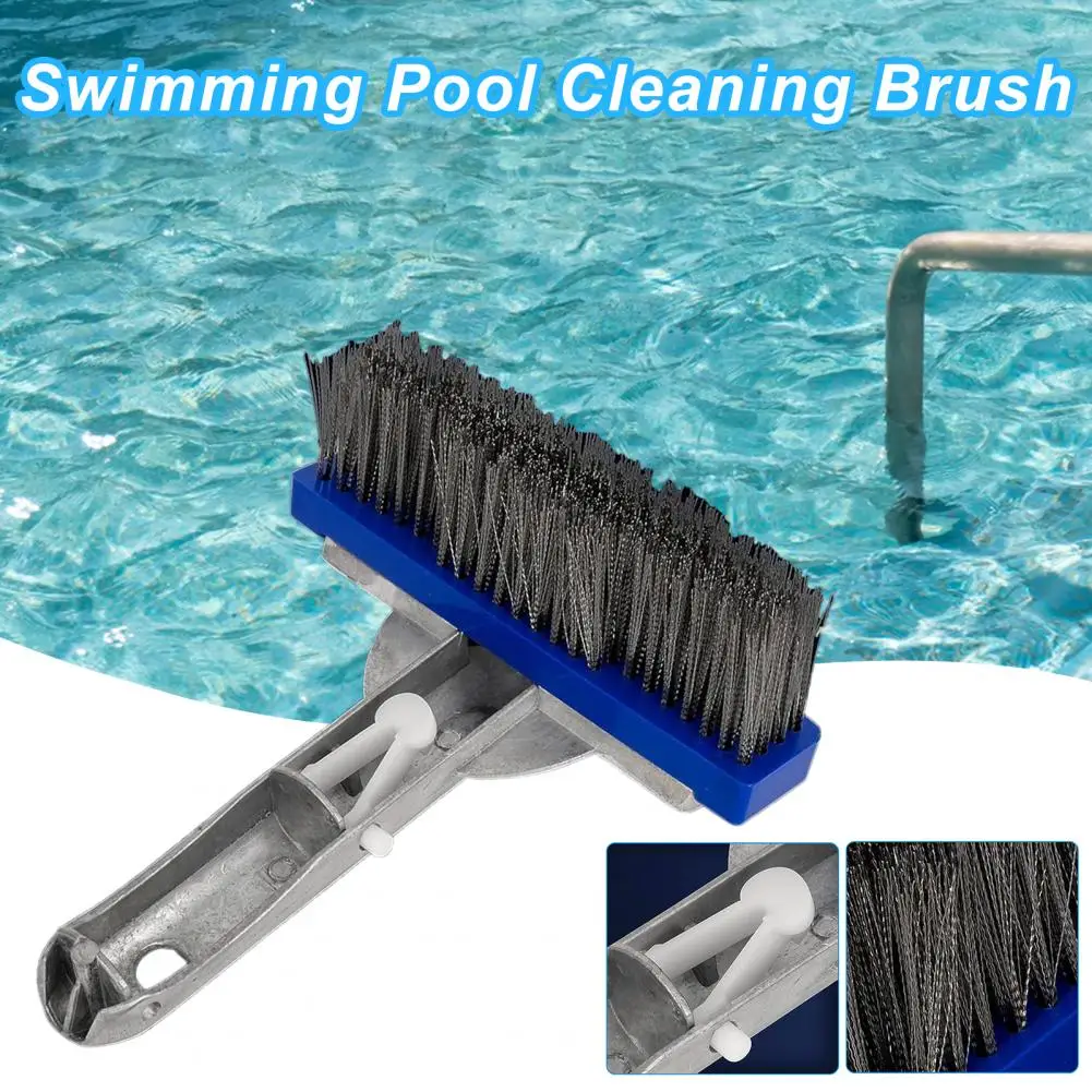 Pool Wall Cleaner Brush Durable Pool Brush with Tough Bristles for Easy Stain Removal Scrubbing of Floors Tiles Swim Areas