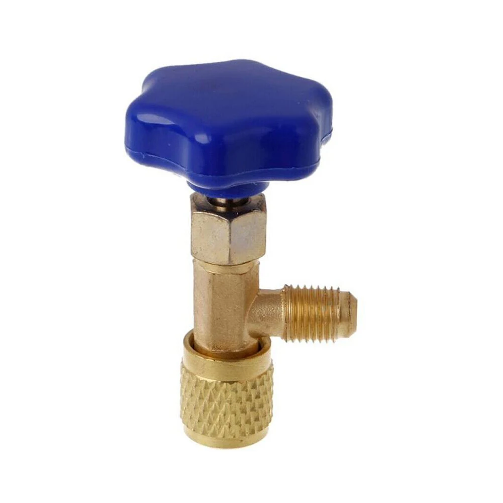 

1 Pcs Low Pressure Dispensing Valve Bottle Opener 1/4 SAE Connector Mayitr Refrigerant Bottle Can Tap For R22 R134a R410A Gas