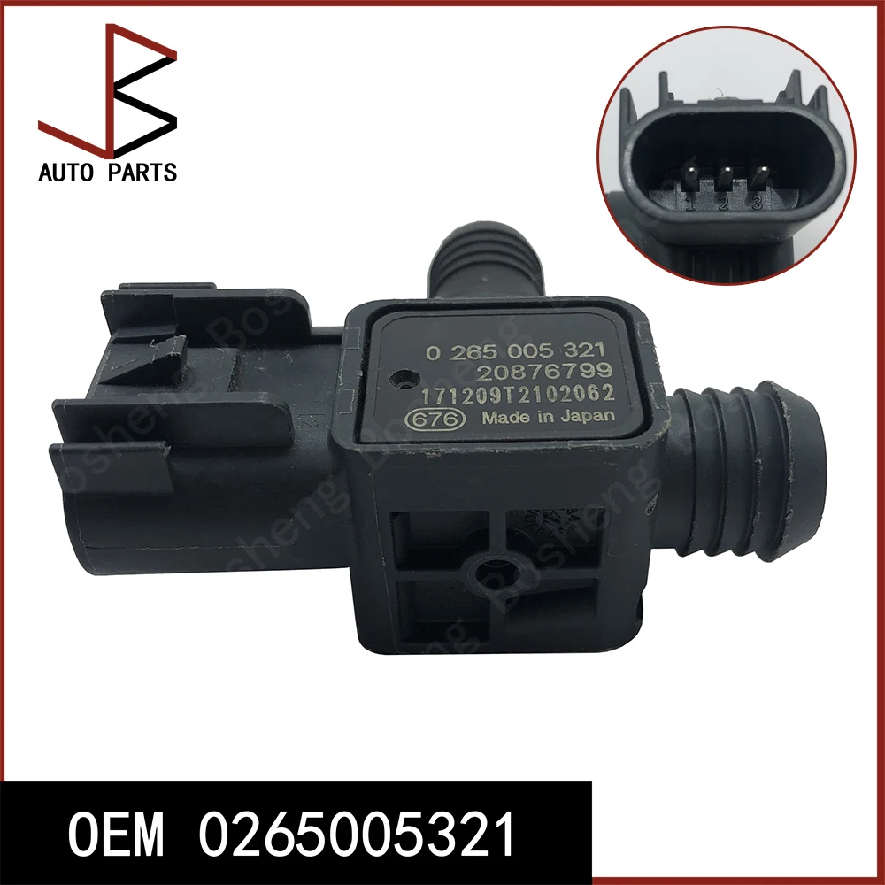 Refurbished Genuine Brake Booster Pressure Sensor for OPEL ASTRA J GTC 2011-2018 OEM 0265005321 20876799 02087679 84.3159A29