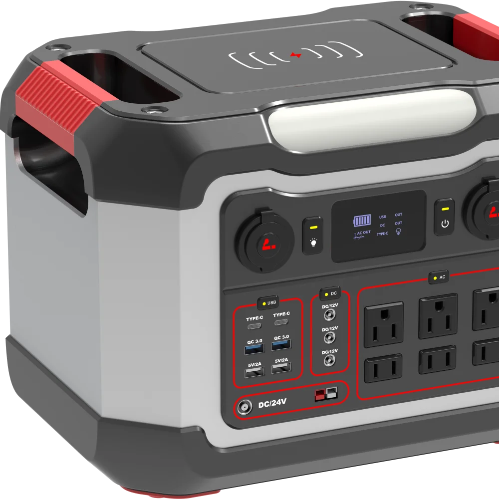 Outdoor Power Supply 1200w Portable Home Power Bank Emergency Large Capacity 950wh Fast Charging Outdoor Mobile Power Station