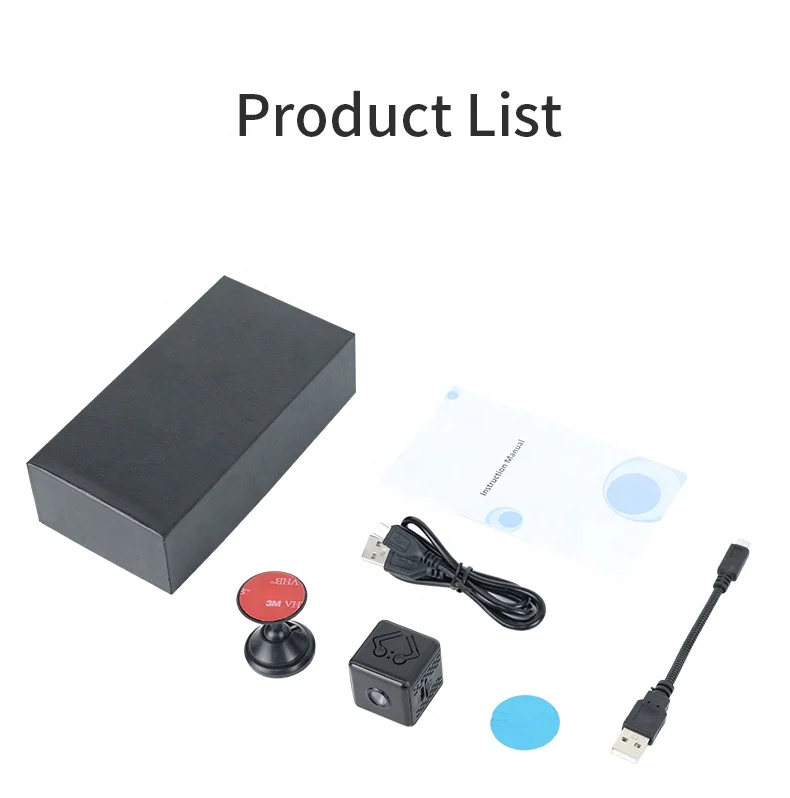 رائجة البيع X6D 4K 2K 1080P HD الأمن اللاسلكي للرؤية الليلية مربية مراقبة الطفل 1080 IP كاميرا صغيرة صغيرة واي فاي