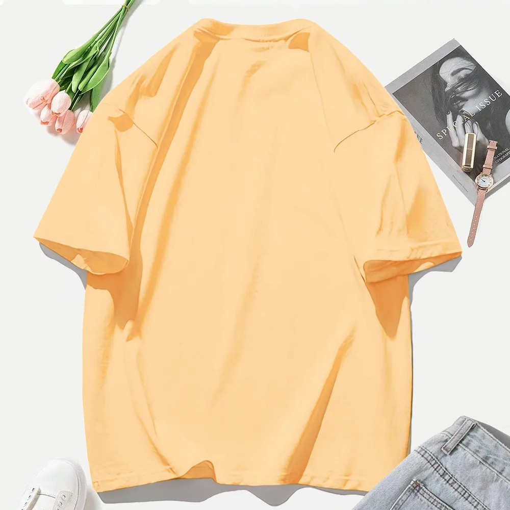 Dirty Martini Club Prints T-Shirts Cotton Womens Summer Short Sleeve T Shirts Basic O-Neck Oversized Tops Casual Soft Clothes