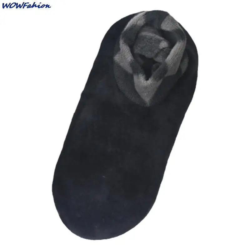 1 paio di calzini invernali caldi addensati per stivali uomo donna calzini morbidi in pile Unisex elastici antiscivolo calzini da pavimento per