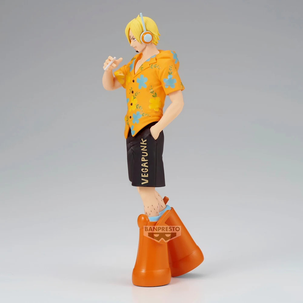 Original Banpresto One Piece The Shukko Sanji (Egghead Ver.) 17cm Nice Collectible Anime Model Figure Toys