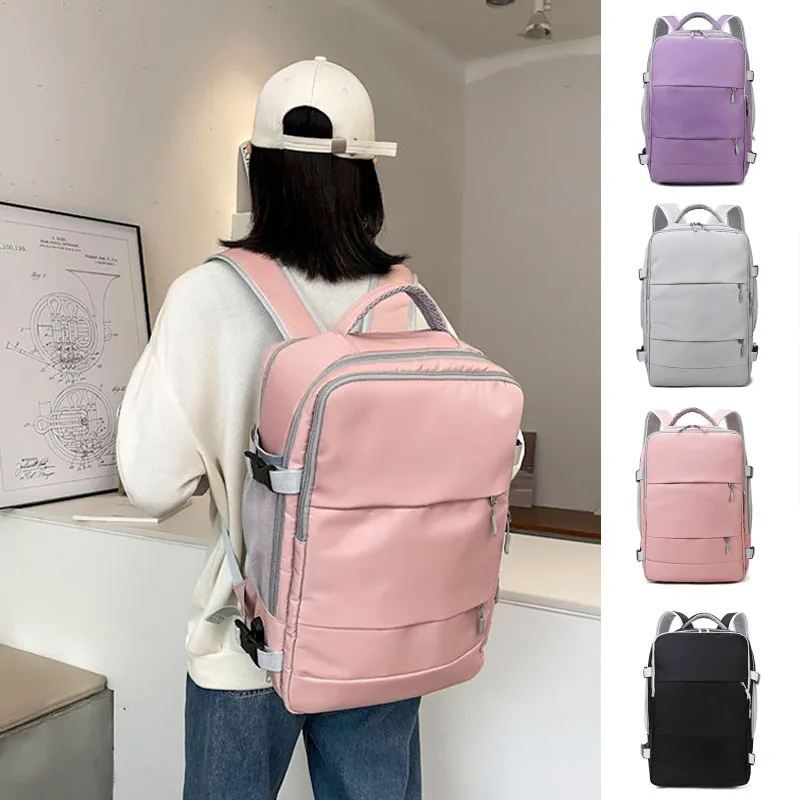 

Backpack for Women Dry and Wet Separation Multifunctional Travel Backpack Trekking Mountaineering Bag Usb Charging Port Backpack