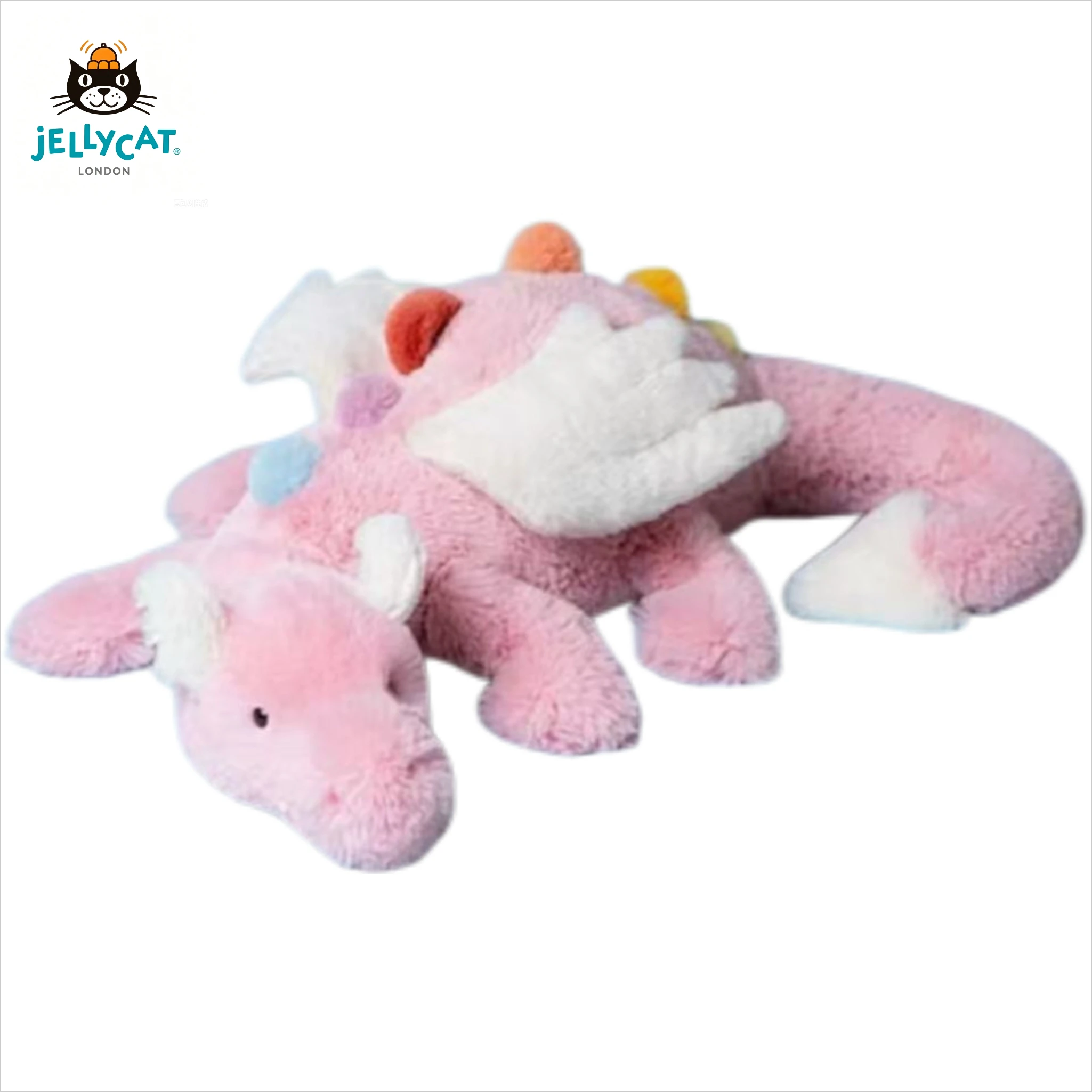 2026 Jellycat Plush Toy; Love Heart Series; Bunny; Bouquet of Roses; Deep Red Dragon; Valentine's Day Gift view 3