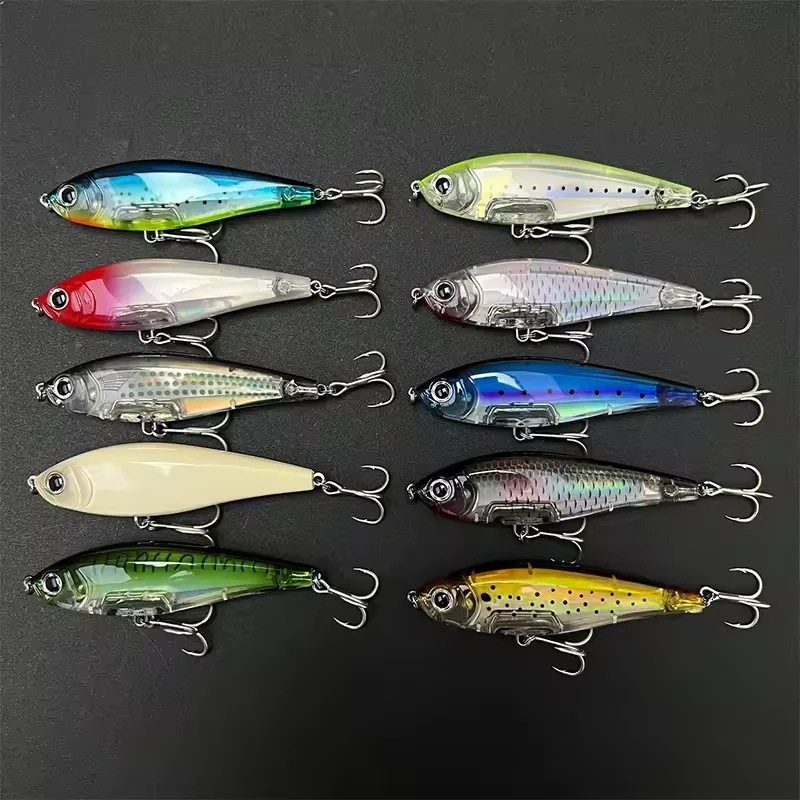 90mm 18g Sinking Pencil Fishing Lures Inshore Twitchbait Saltwater Pesca Artificial Hard Baits Topwater Trout Carp Supplies 9070
