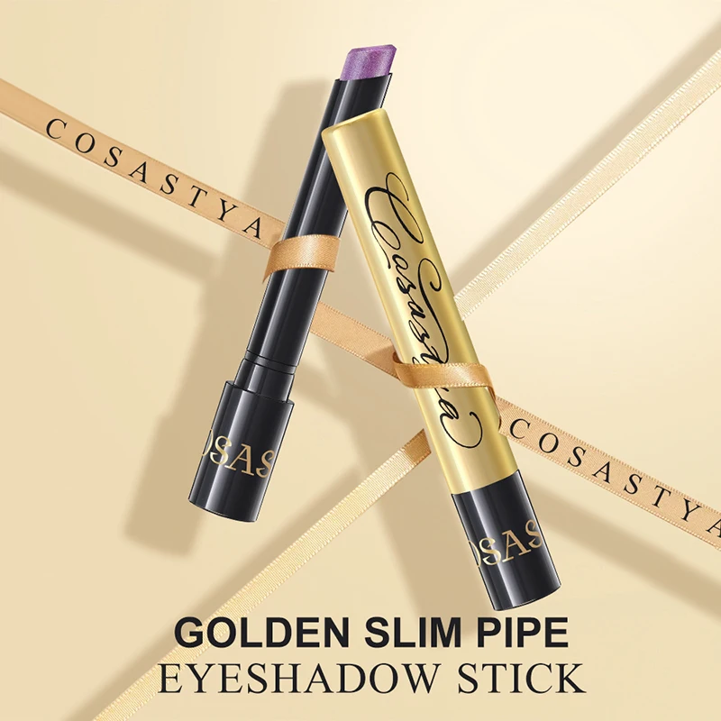 Kleurrijke, langdurige oogschaduwstick met metalen basis en roze vlekken. Essentieel voor een verbluffende ooglook.