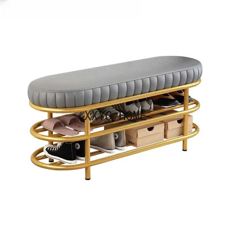 

Living Room Luxury Shoes Bench Storage Kitchen Nordic Entrance
