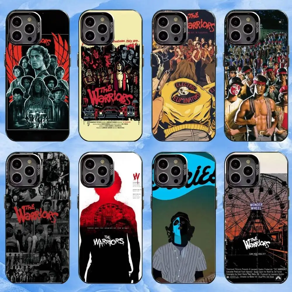 

T-The movie W-Warriors movie Phone Case For iPhone17,16,15,14,13,12,11 Plus,Pro Max Black Candy silver phone case