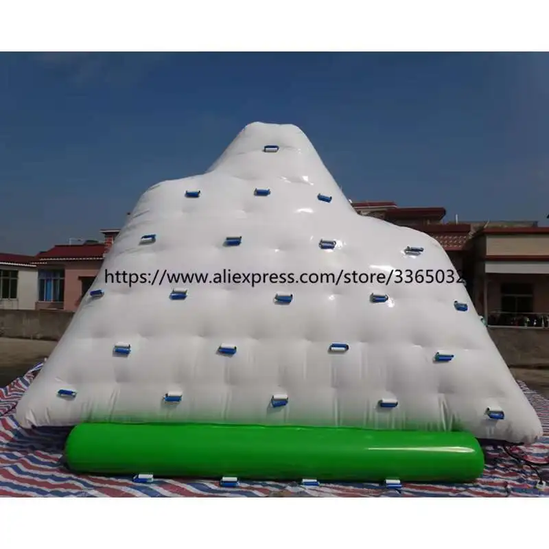 Zabawki jezioro nadmuchiwana góra lodowa ocean nadmuchiwane wody wspinaczka góra lodowa pływająca zabawka wodna