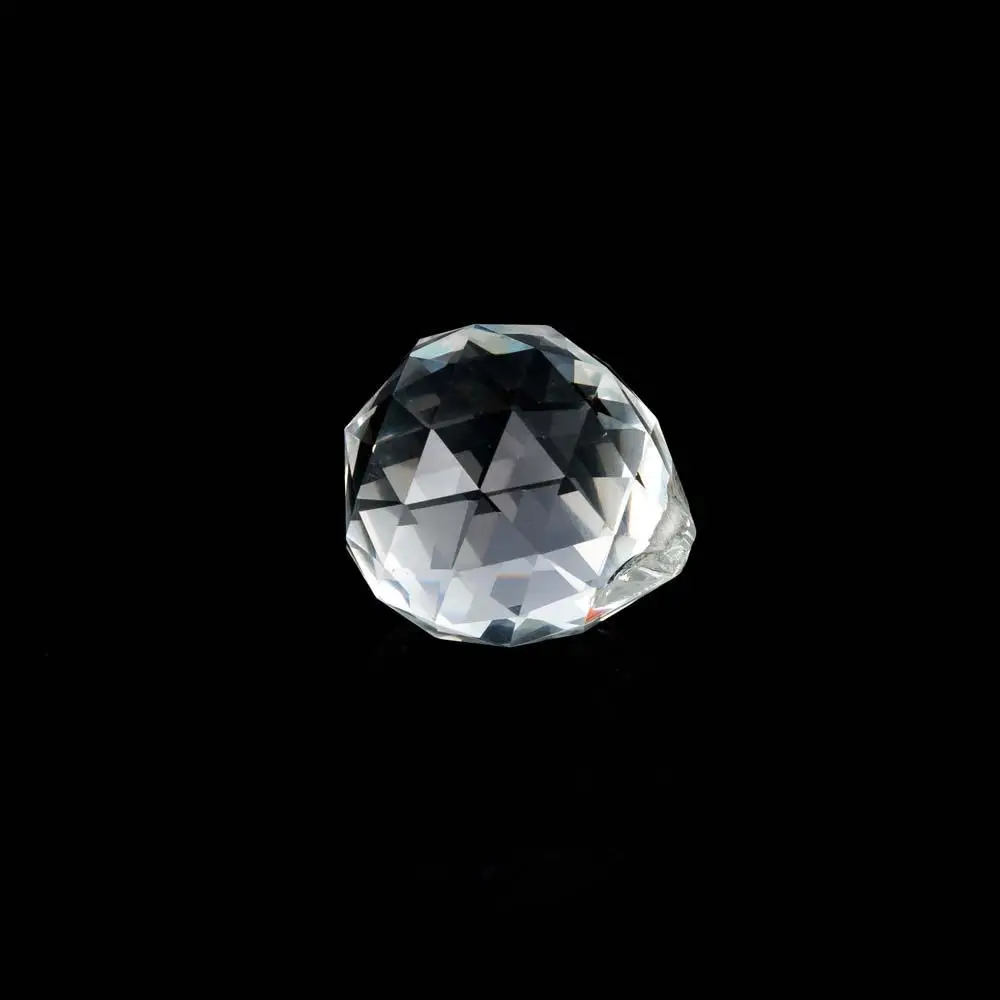 30mm DIY Accessories Lamps Decoration Crystal Ball Glass Faceted Home Decor Chandelier Hanging Pendant