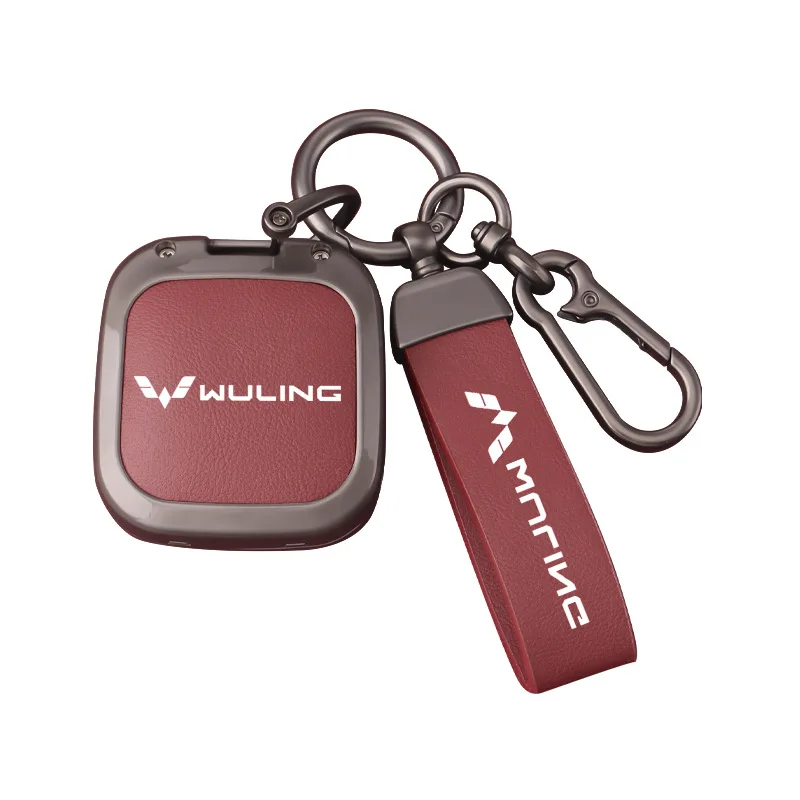 Premium Zinc Alloy Key Cover Case for Wuling Victory 2021-2022 Flagship Edition - Protective Key Fob Shell Keybag Keychain