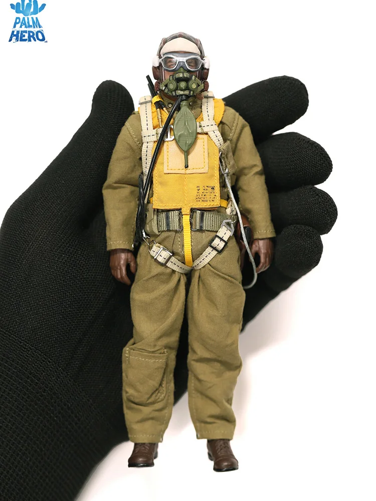 DID XA80032 1/12 UA ARMY AIR FORCES PILOT Captain Man Actionfigur Militärfans Sammlerstück 6" Komplettset Palm Hero Soldat Puppe